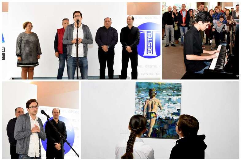 La exposición se inauguró anoche en la ermita de San Pedro Mártir (Foto Antonio Alí)